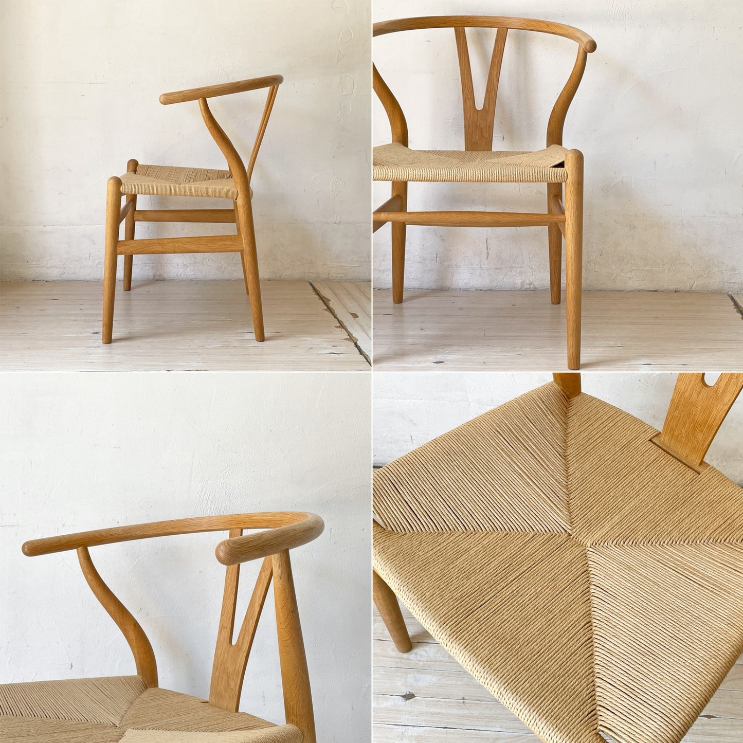 カールハンセン＆サン Carl Hansen & Son CH24 Yチェア オーク材 ソープフィニッシュ 日本仕様サイズ ハンス・J・ウェグナー デンマーク 北欧家具 ★
