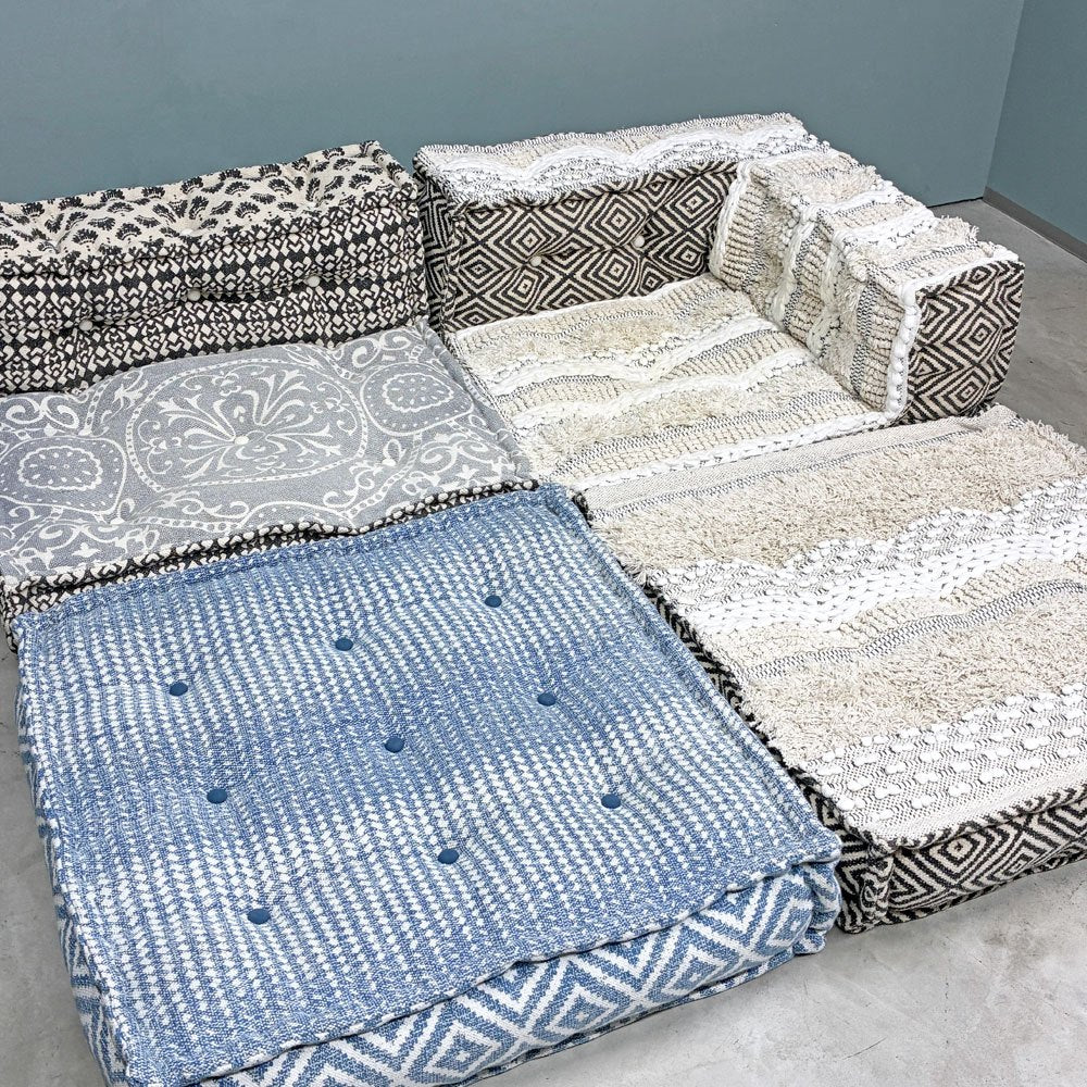 アデペシュ a.depeche ブロックマルチソファ Block Multi Sofa センター マック ホワイト center MAC white 座椅子 ローソファ ◎