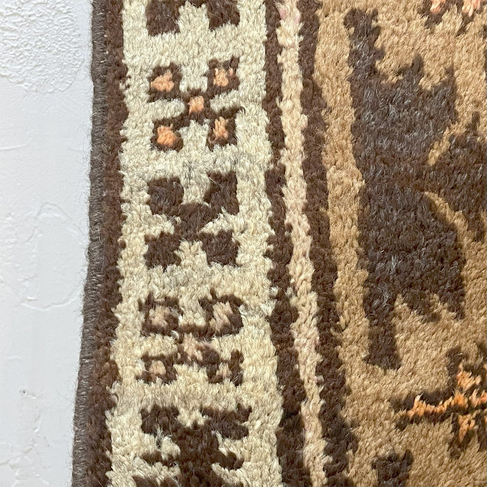 バハル Bahr ビンテージ 手織 タイマニ ラグ Vintage Taimani rug アフガニスタン 60's ウール Wool チナール トライバルラグ ★