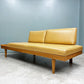 エコーネス EKORNES Svane デイベッド Ingmar Relling ノルウェー ビンテージ オーク材 本革 キャメル 北欧家具 ソファベッド ◎