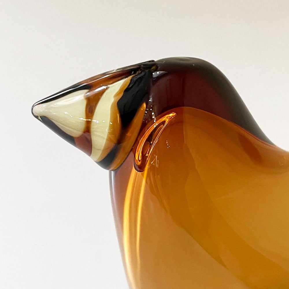 イッタラ iittala バーズバイトイッカ Birds by Toikka シエッポ Sieppo コッパー×レモン 箱付 オイバ・トイッカ イッタラバード 定価￥41,800- ◎