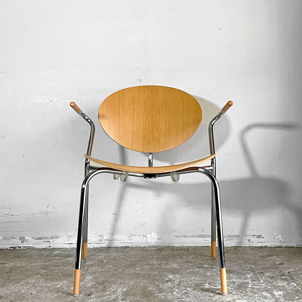 ELMAR FLOTOTTO モスキートチェア mosquito chair アームチェア ナチュラル ドイツ ■