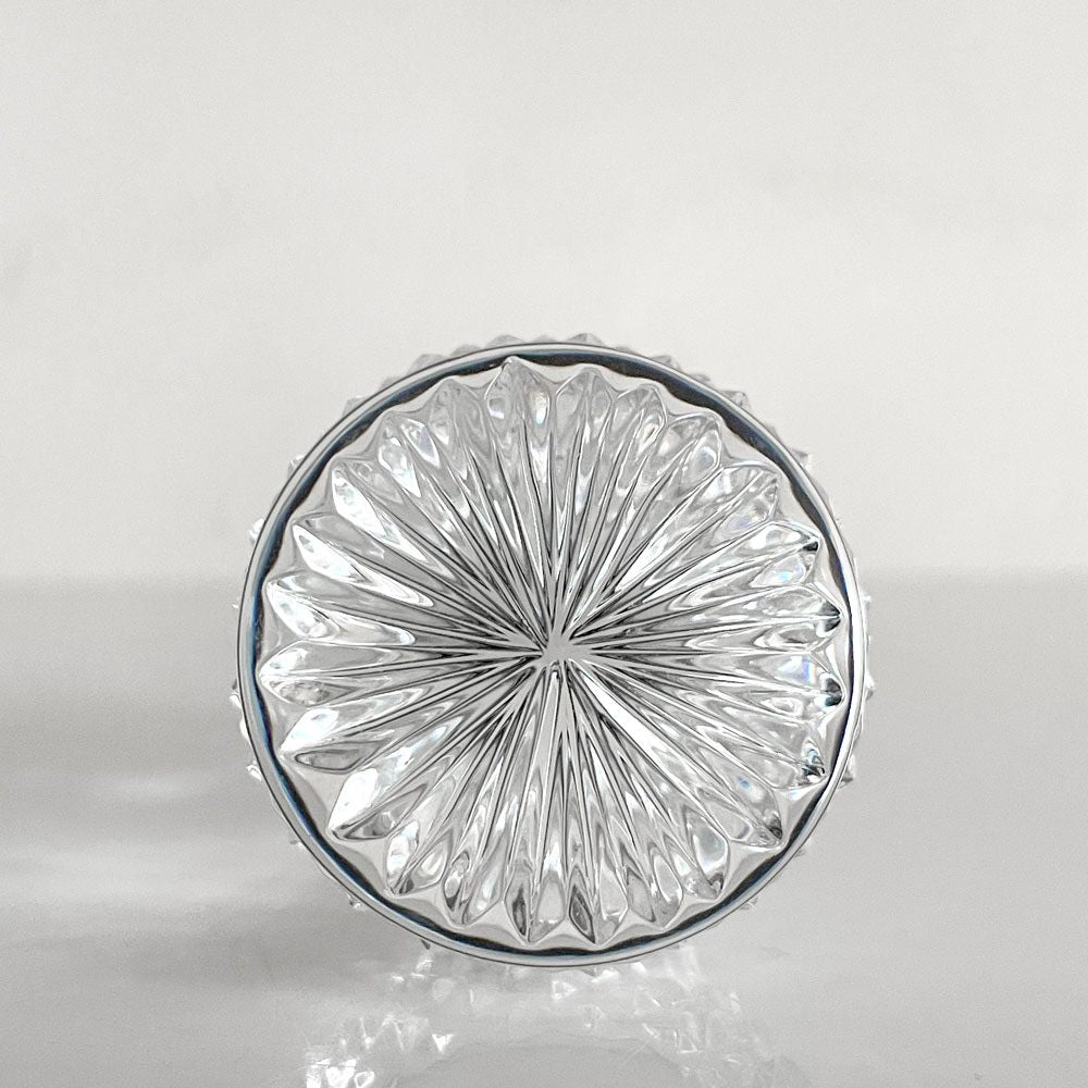 サンルイ SAINT-LOUIS ボトルキャップ ワインストッパー クリスタルガラス 箱付き 未使用品 フランス ■