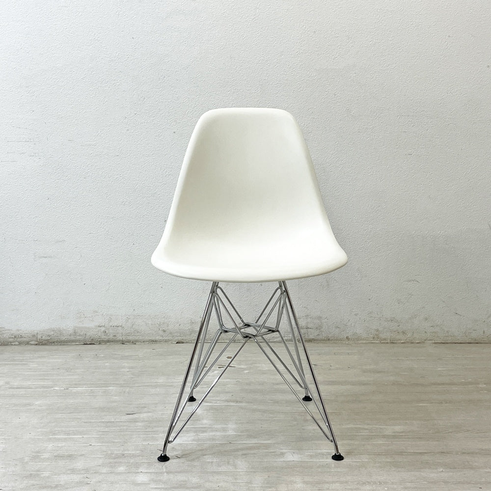 ヴィトラ vitra サイドシェルチェア エッフェルベース ホワイト ポリプロピレン イームズ ミッドセンチュリー ●