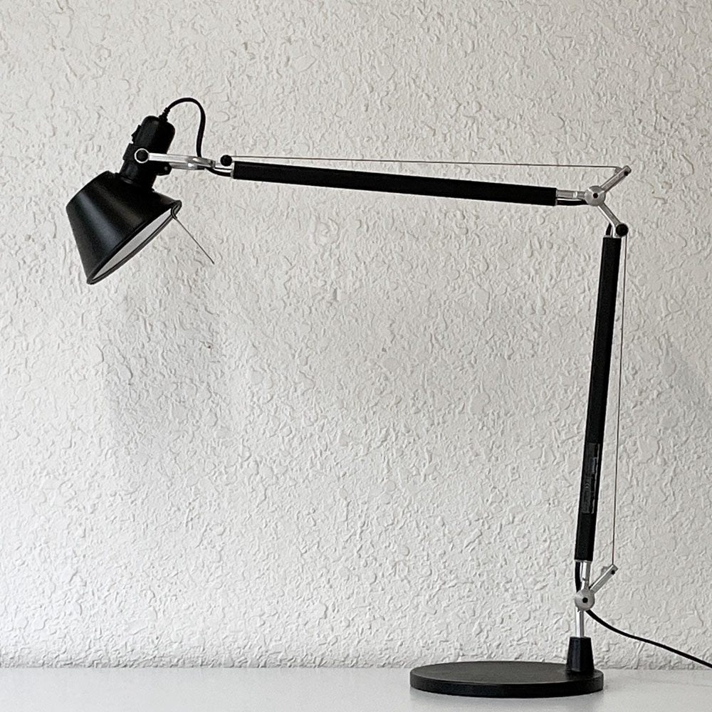 アルテミデ Artemide トロメオ TOLOMEO タボロ TAVOLO デスクライト テーブルランプ ブラック ミケーレ・デ・ルッキ Michele De Lucchi ◇