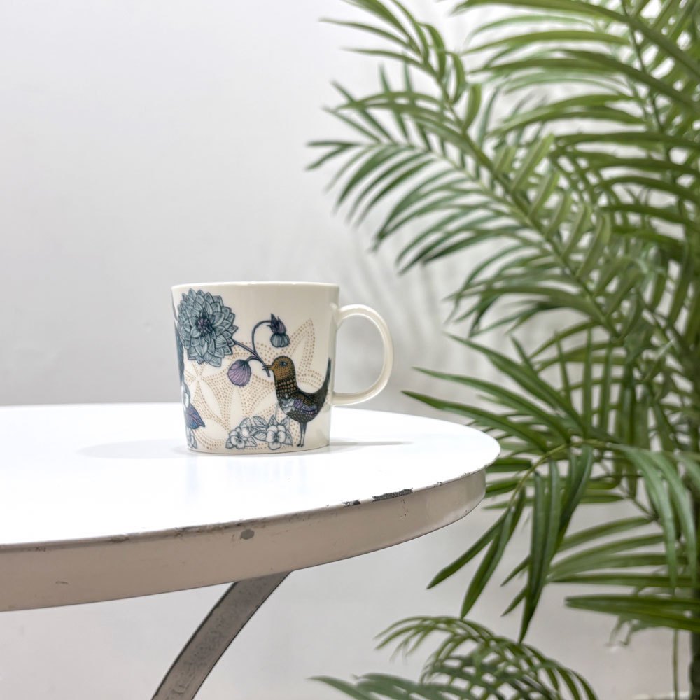 ビンテージ vintage アイアン ガーデンテーブル カフェテーブル Φ52cm フレンチスタイル クラシカルデザイン ホワイトペイント ●
