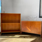 RY Mobler システムボード RY15＋RY5 W100cm チーク材 オーク材 オープンシェルフ＋キャビネット ハンス・J・ウェグナー Hans J Wegner 北欧ビンテージ ◎