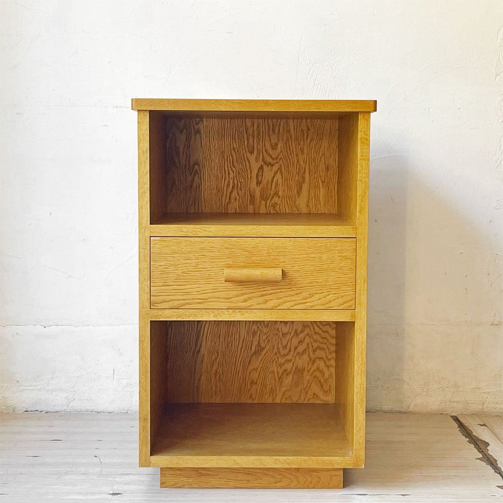 パシフィックファニチャーサービス PACIFIC FURNITURE SERVICE デペンデントハウス ナイトテーブル DH NIGHT TABLE キャビネット オーク材 定価82,500円 ★