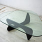 イサムノグチ Isamu Noguchi コーヒーテーブル Coffee Table ガラス天板厚20mm リプロダクト品 デザイナーズ家具 名作 ●