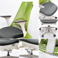 ハーマンミラー Herman Miller セイルチェア SAYL CHAIR デスクチェア オフィスチェア ランバーサポートカバー付き アップルグリーン 旧モデル イヴ・ベアール ●