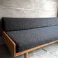 モモナチュラル Momo natural デイソファ DAY SOFA 3Pソファ 3人掛け オーク無垢材フレーム グレー系 カバーリング 北欧スタイル 参考定価154,000円～ ♪