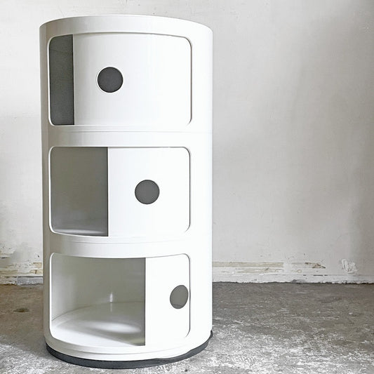 カルテル Kartell コンポニビリ 3段 ホワイト ストレージボックス アンナ・カステッリ・フェリエーリ イタリア ■