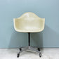 ハーマンミラー HermanMiller アームシェルチェア パーチメント ビンテージ コントラクトキャスターベース 回転式 C&R. イームズ ミッドセンチュリー ◎