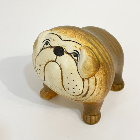 グスタフスベリ KERAMIK STUDION GUSTAVSBERG ケンネルシリーズ KENNEL ブルドッグ M 復刻品 H10cm リサ・ラーソン 北欧雑貨 ◎