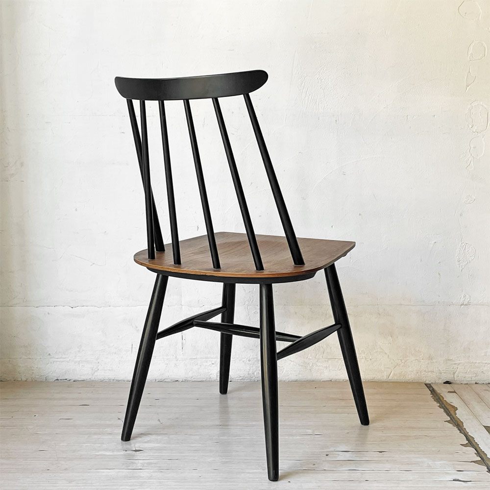 アスコ ASKO ファネットチェア Fanett chair イルマリ・タピオヴァーラ ダイニングチェア チーク材 50～60年代 フィンランド製 北欧ビンテージ 名作 ★