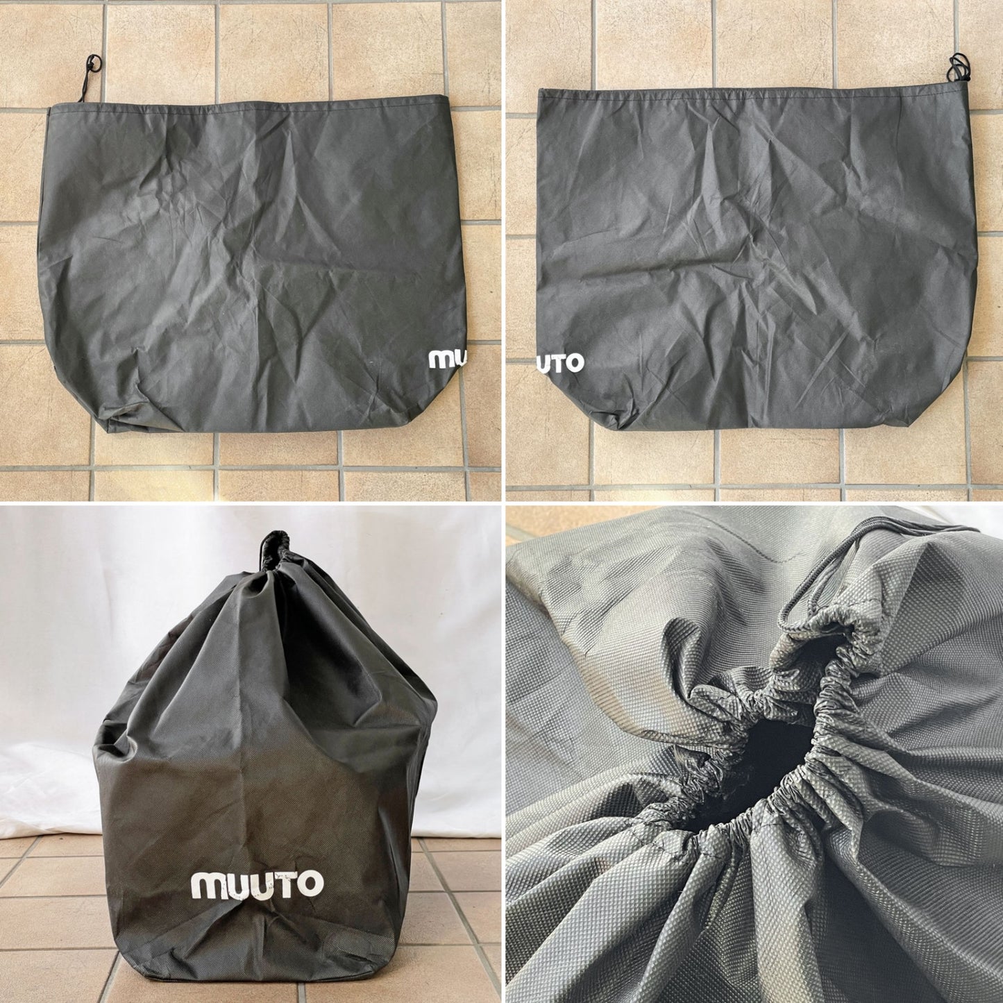 ムート MUUTO レストアバスケット RESTORE BASKET レギュラー バーントオレンジ フェルト地 ミカ トルバネン 専用袋付き デンマーク A ◇