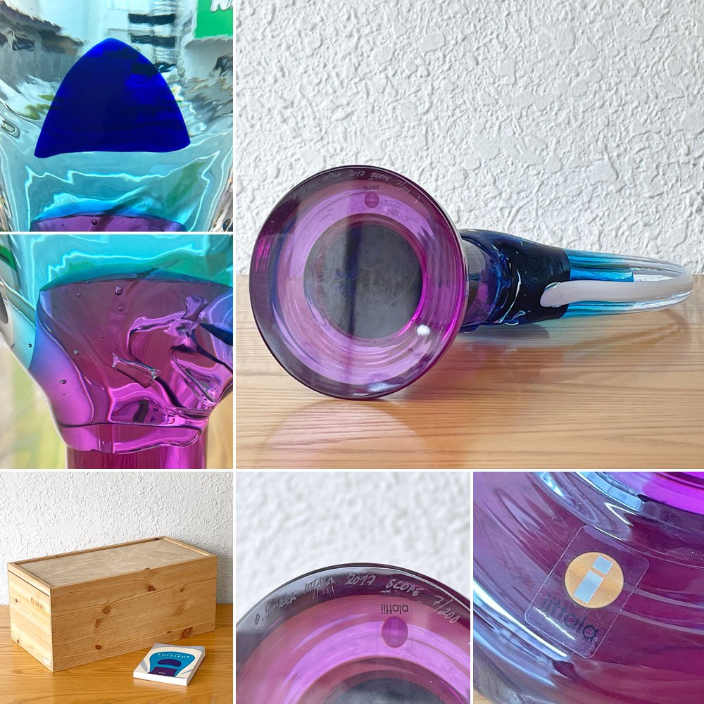 イッタラ Iittala ロリポップ Lollipop 2017年 200個限定 オイヴァ・トイッカ Oiva Toikka アートピース スコープ限定 希少 ◇