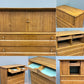 ヘイウッドウェイクフィールド HEYWOOD WAKEFIELD ケイデンス Cadence ハイチェスト キャビネット w104㎝ 蛇腹扉 USビンテージ ◎