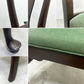 イーセンアーレン ETHAN ALLEN クイーンアンスタイル アームチェア ダイニングチェア ビンテージ Vintage クラシカルデザイン ●