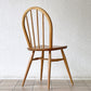 アーコール Ercol フープバックチェア ダイニングチェア スポークバック エルム材 UKビンテージ ブルーラベル 英国家具 ◇