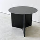 ヘイ HAY スリットテーブル ラウンド SLIT TABLE ROUND Φ45cm サイドテーブル スチール ブラック 北欧 デンマーク モダン ●