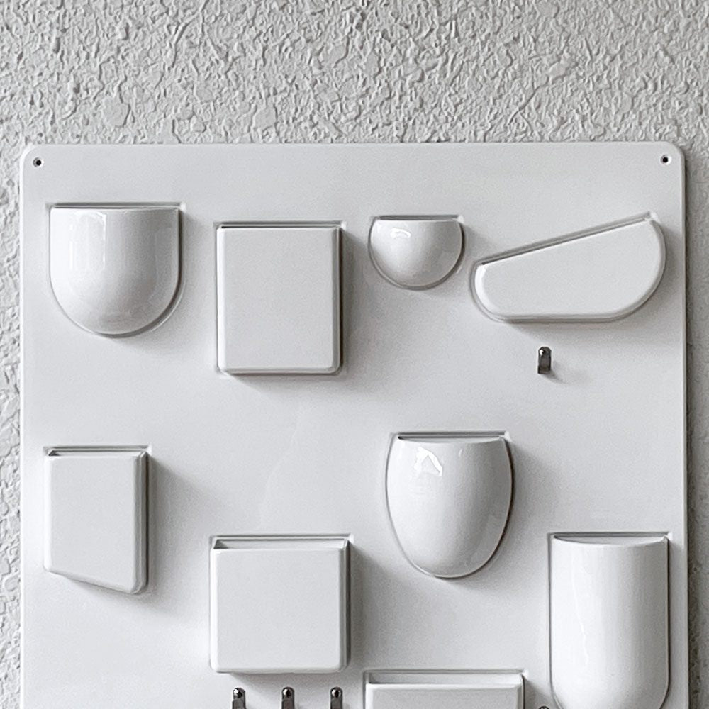 ヴィトラ Vitra ウーテンシロ2 Uten.Silo II ホワイト ウォールポケット 壁掛け収納 インゴ・マウラー & ドロシー・ベッカー ◇