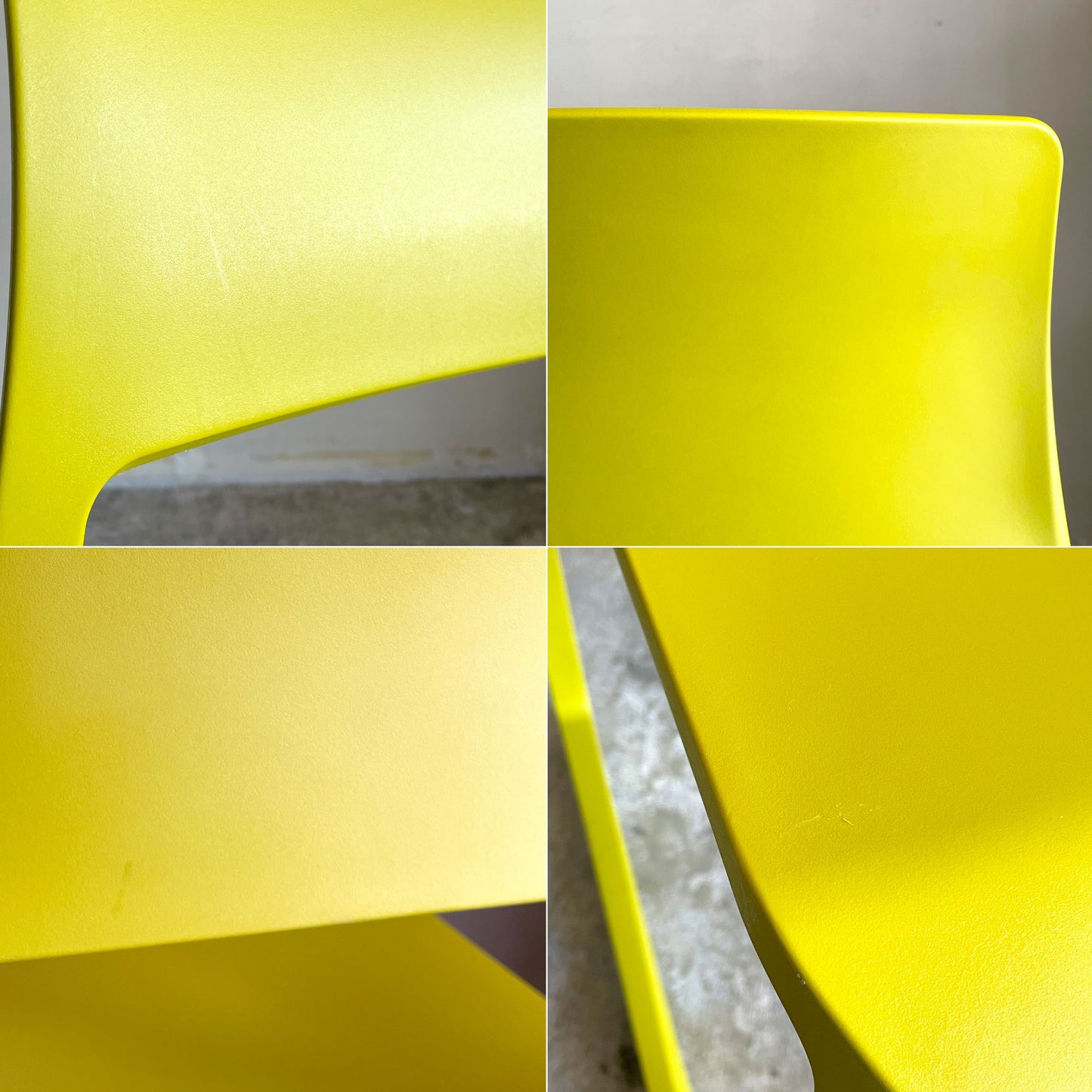 ヴィトラ Vitra ティプトン Tipton チェア スタッキングチェア チルト機能 ロッキングチェア イエロー B ■