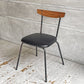 アクメファニチャー ACME Furniture グランビュー GRANDVIEW ダイニングチェア オーク材 PVCレザー ブラック 廃番モデル ♪