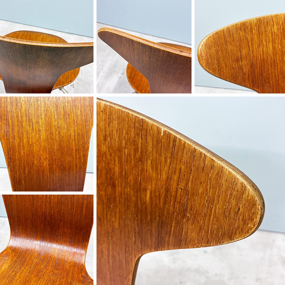 フリッツハンセン Fritz Hansen モスキートチェア チーク材 ビンテージ アルネ・ヤコブセン デンマーク 北欧家具 ◎