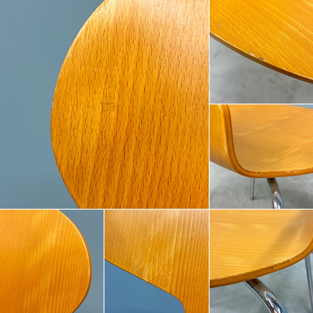 フリッツハンセン Fritz Hansen 3101 アリンコチェア アントチェア 4本脚 ナチュラルビーチ ラッカー仕上げ アルネ・ヤコブセン D ◎