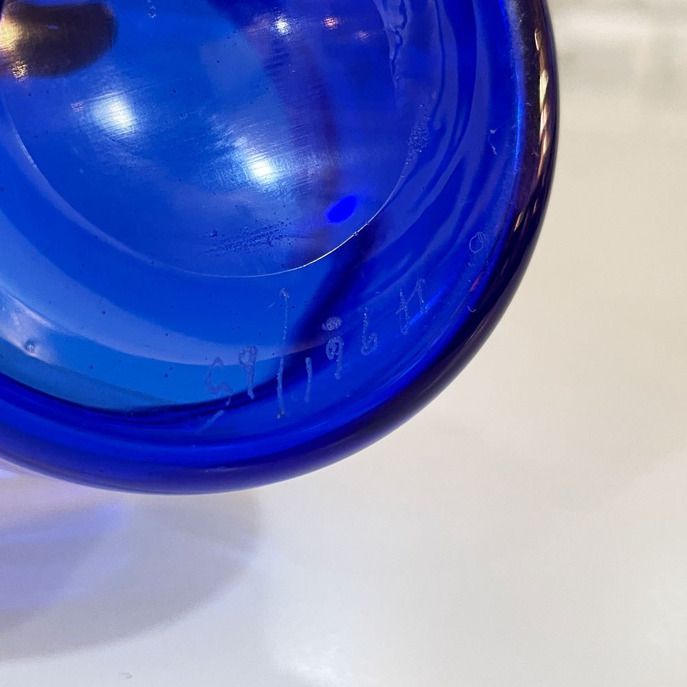 ボダ BODA ガラス フラワーベース エリック・ホグラン Erik Hoglund スウェーデン H961/65 ビンテージ 北欧雑貨 ◎