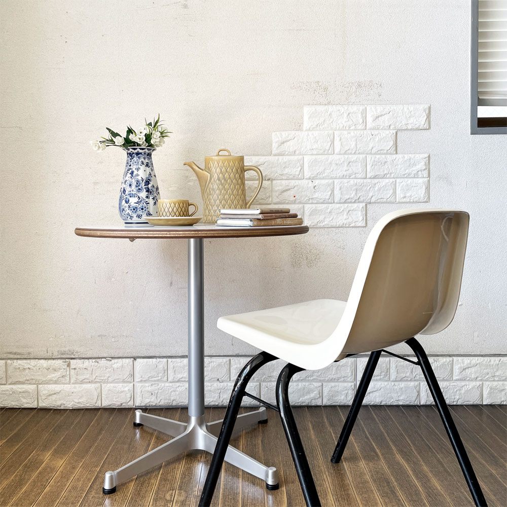 ディーアンドデパートメント D&DEPARTMENT ラワンテーブル LAUAN TABLE ROUND・02 ラウンド メラミン天板 Φ60cm 定価￥71,500- ◎