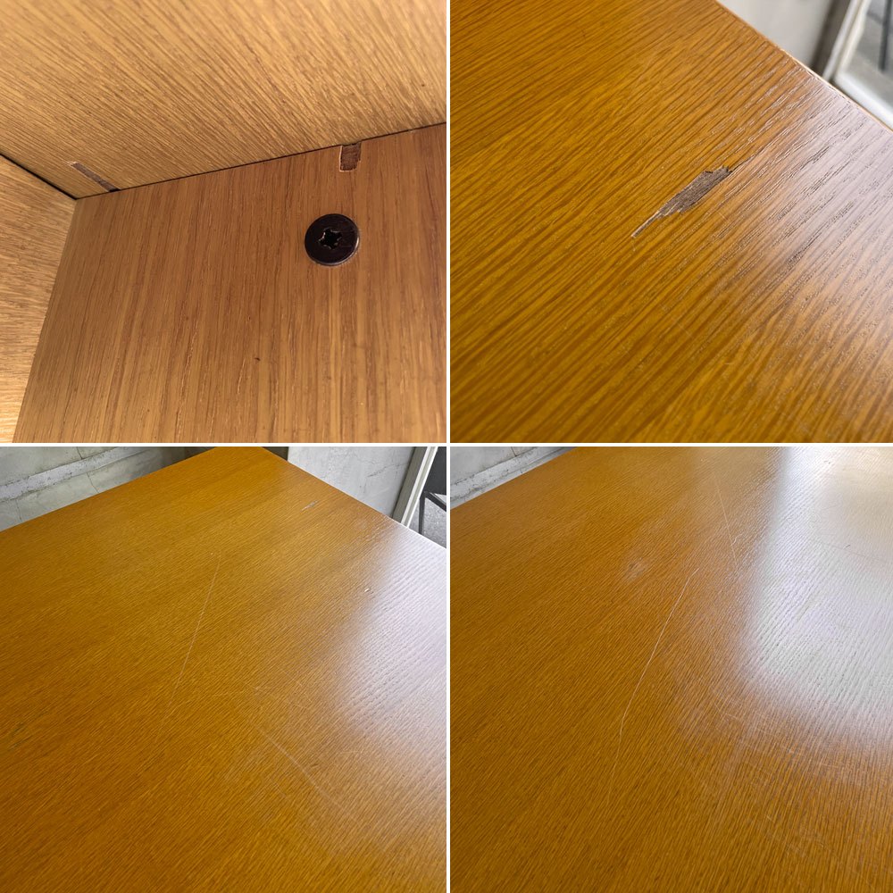 アルフレックス arflex ボンテ BONTE ダイニングテーブル オーク材 チニ・ボエリ Cini Boeri w180cm イタリアモダンデザイン