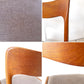 デンマークビンテージ Danish Vintage チーク材 ダイニングチェア デンマーク ファブリック 北欧家具 B ★