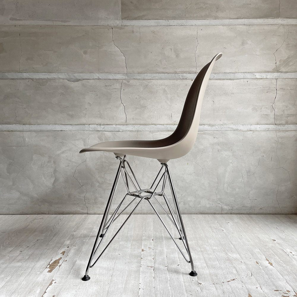 ハーマンミラー Herman Miller サイドシェルチェア ポリプロピレン製 エッフェルベース C&R イームズ ミッドセンチュリー ココア 定価￥¥67,100-♪