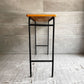 ウニコ unico スクーラ SKOLA カウンターデスク ワークテーブル オーク材  ブラックスチール  W110cm ラック付き ノスタルジックデザイン 廃番 ♪