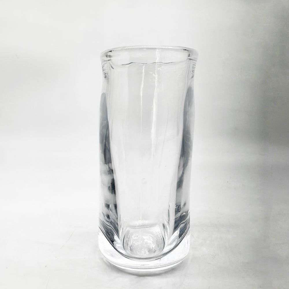 サイモン・ピアス Simon Pearce ガラス フラワーベース glass FlowerVase H13cm 花瓶 ハンドメイド アメリカ ●