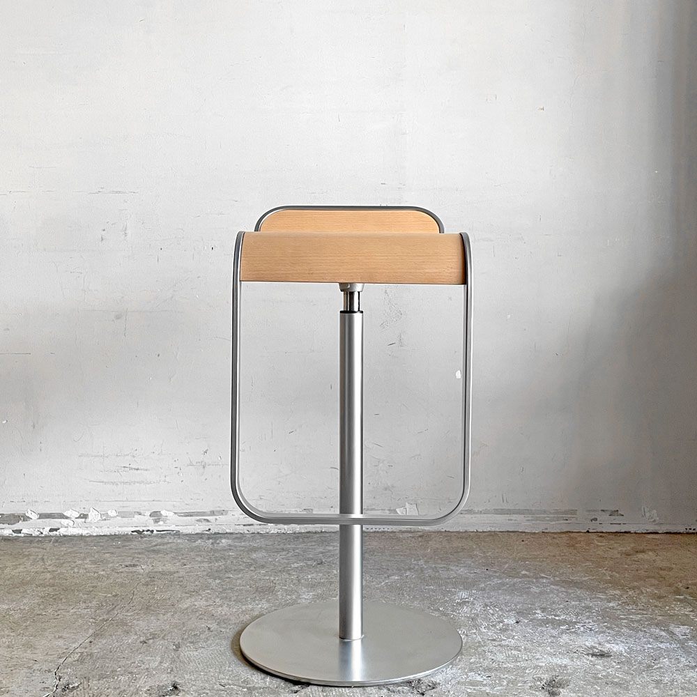 ラパルマ La palma レム LEM カウンタースツール 昇降式 カウンターチェア ハイスツール ウッドシート ナチュラル デザインユニット AZUMI アズミ B ■