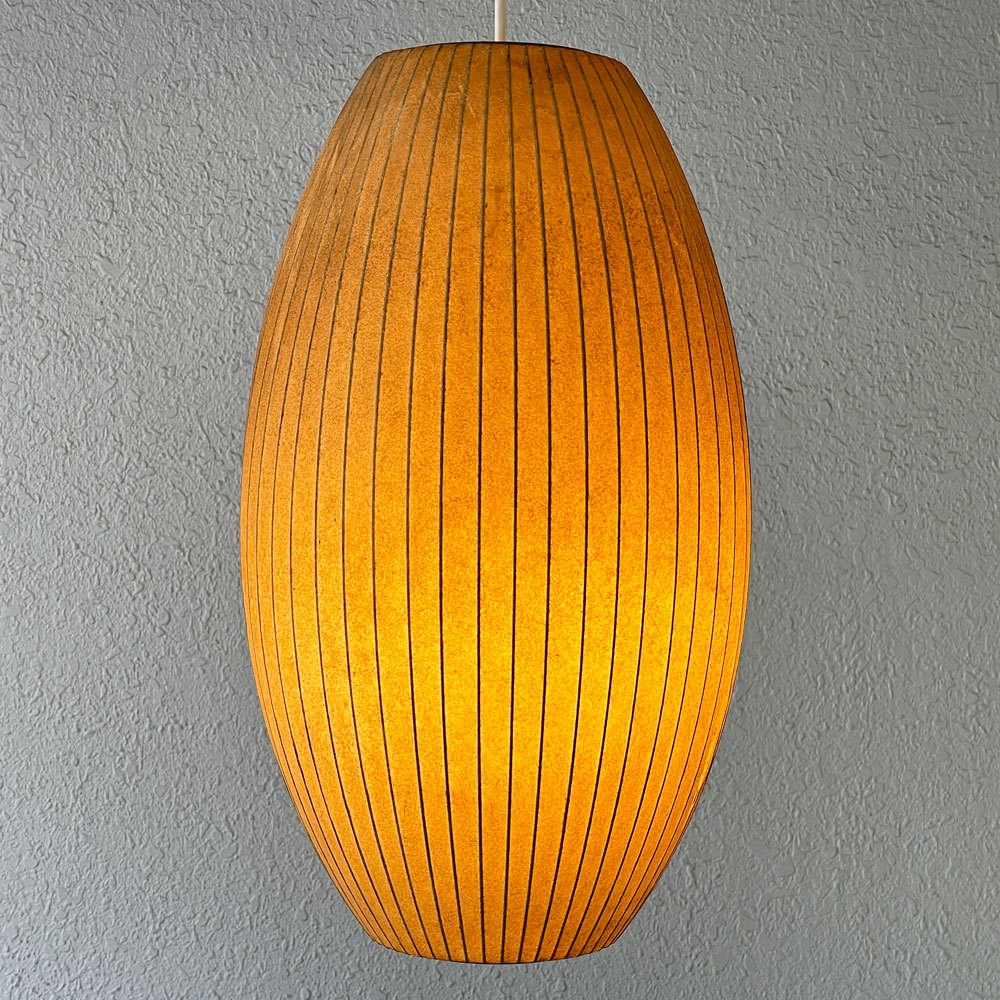 ハワードミラー Howard Miller バブルランプ Bubble Lamp シガー Cigar ペンダントライト H55cm ビンテージ ジョージネルソン 希少◇