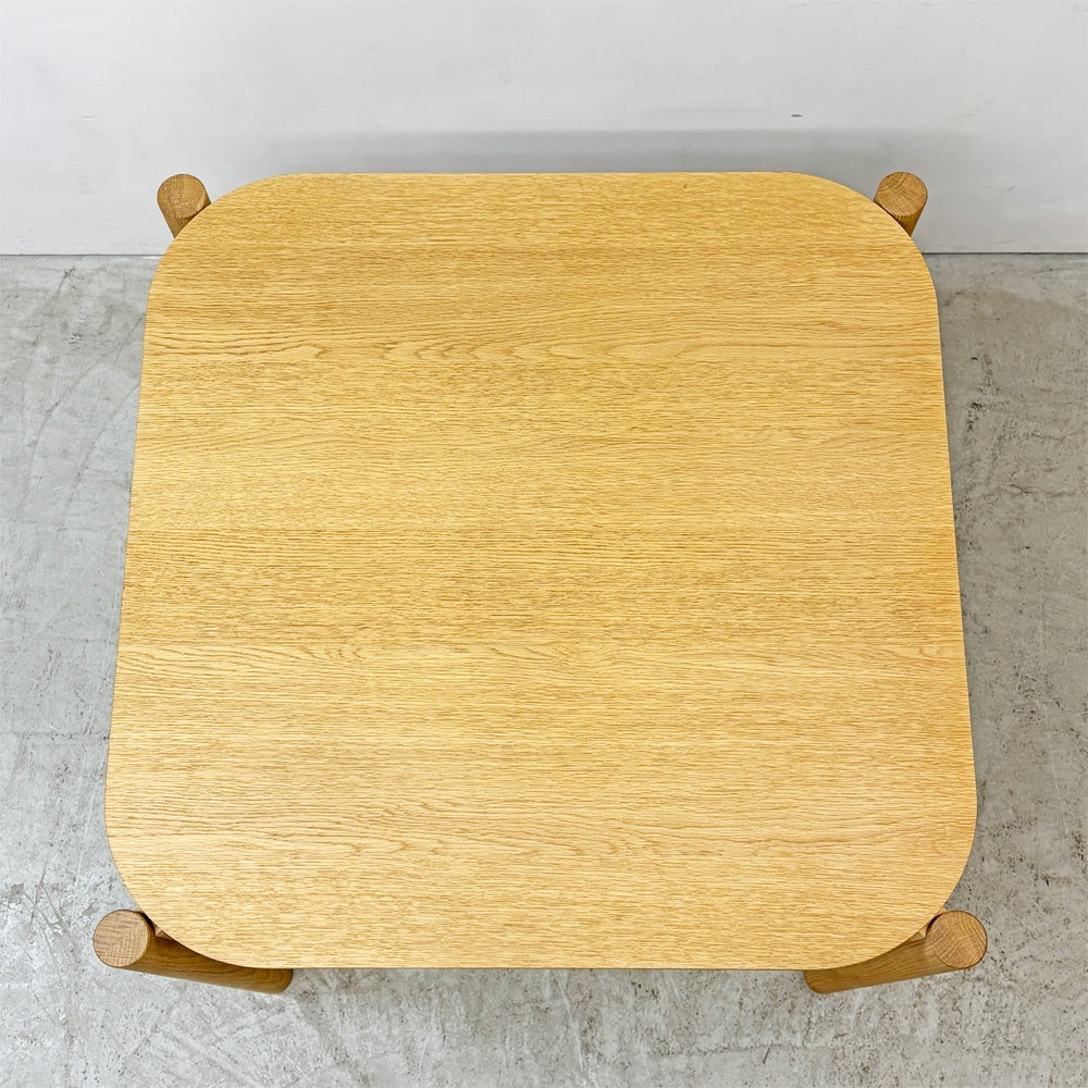 カリモクニュースタンダード Karimoku キャストール CASTOR ダイニングテーブル W75cm ピュアオークカラー 国産ナラ材 ナチュラル 定価¥130,900- ●