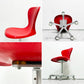 イデー IDEE ヨーンチェア ウィズ キャスター YAWN CHAIR with CASTER FRP レッド ダイニングチェア 岡嶌要 スペースエイジ 廃番 ●