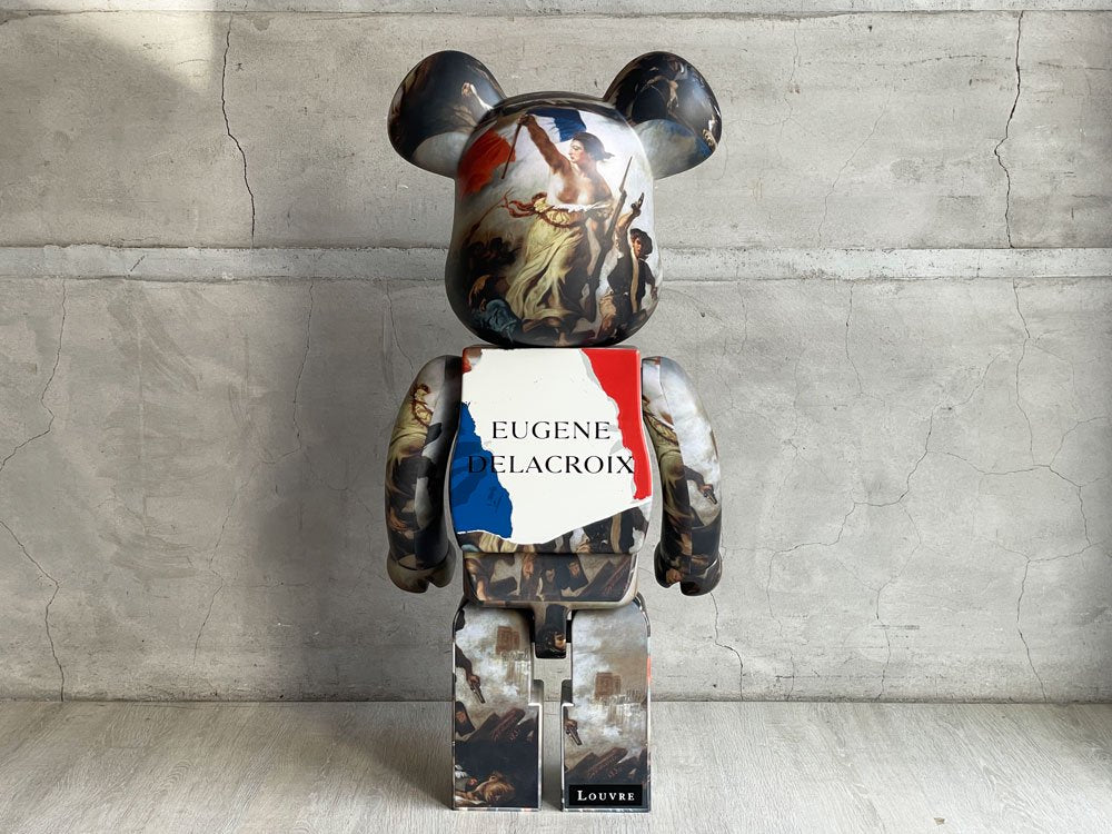 メディコムトイ MEDICOM TOY ルーブル Louvre ×ベアブリック BE@RBRICK ウジエーヌ・ドラクロワ "Liberty Leading the People" 1000% ♪