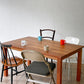 ウッドユウライクカンパニー WOOD YOU LIKE COMPANY ベイシック BASIC 30t Ⅰ型 ダイニングテーブル チェリー無垢材 W140cm カスタマイズサイズ ◇