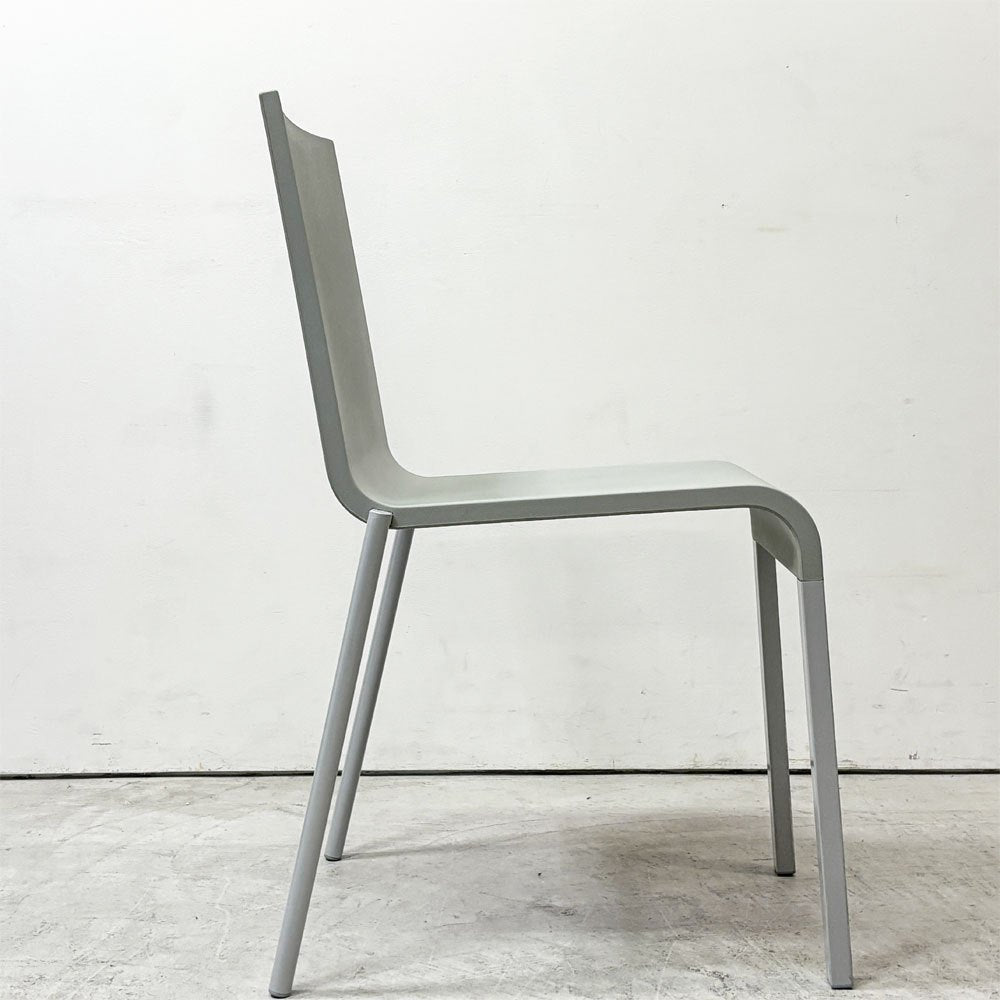 ヴィトラ vitra. ゼロスリー .03 ダイニングチェア スタッキングチェア マールテン・ヴァン・セーヴェレン Maarten Van Severen グレー A ●