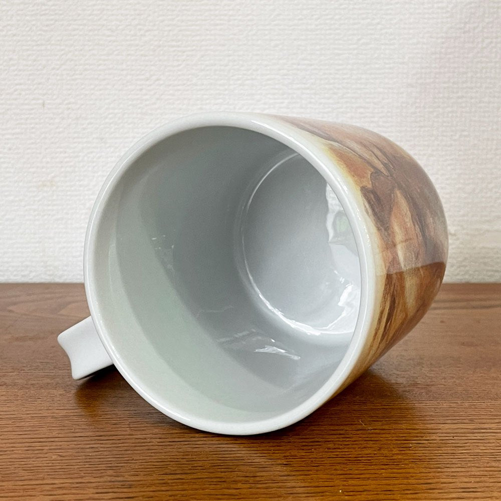 ロイヤルコペンハーゲン Royal Copenhagen イヤーマグ Lサイズ 1994年 高さ11.5cm ボディル・カールンド Bodil Kaalund デンマーク ビンテージ 北欧食器 ◎