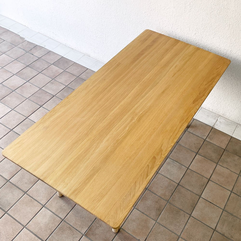 アクタス ACTUS アンホルト ANHOLT ダイニングテーブル オーク材 オイル仕上げ W180cm デンマーク製 ナチュラルモダン ◇