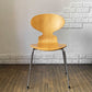 フリッツハンセン Fritz Hansen 3101 アリンコチェア アントチェア 4本脚 ナチュラルビーチ ラッカー仕上げ フェルトグライズ アルネ・ヤコブセン B ◎