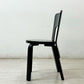 アルテック artek チェア 66 Chair 66 ダイニングチェア ブラックラッカー アルヴァ・アアルト 定価 ￥82,500- ●