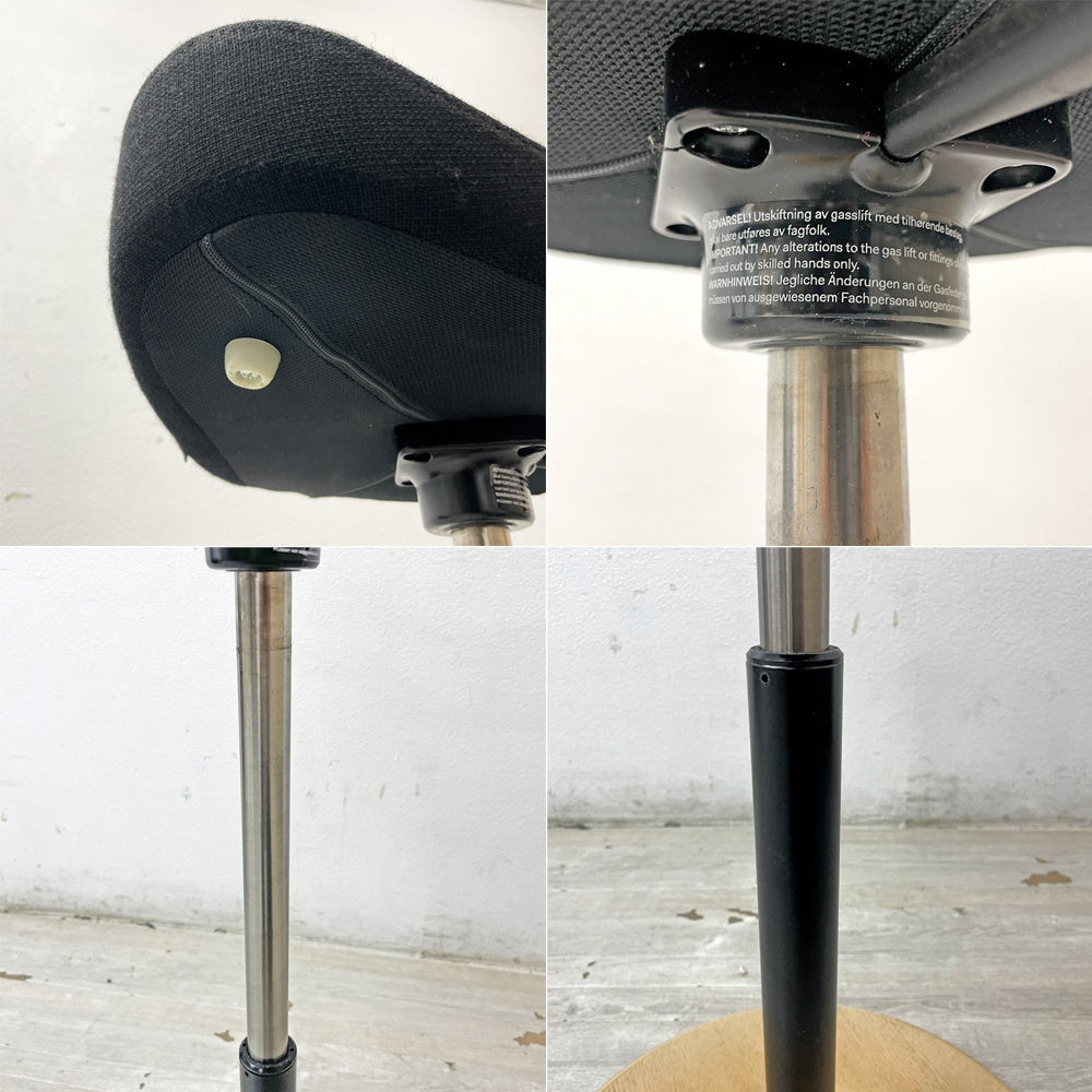 ストッケ STOKKE ヴァリエール VARIER ムーブ MOVE 回転スツール バランスチェア チルト・昇降機構付き 北欧 ペル・オーイエ ノルウェー 定価￥86,000- ●