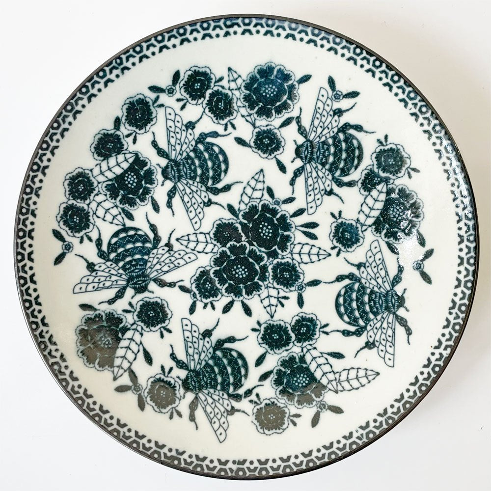 スコープ scope 六寸皿 印判鳥獣五画 5枚組 18cm クラウス・ハーパニエミ 東屋 ★
